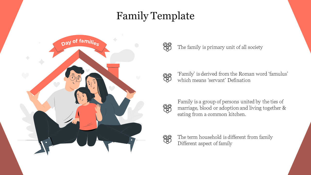 Free - Family PowerPoint Template for Presentation & Google Slides